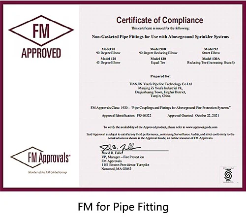 FM for Pipe Fitting